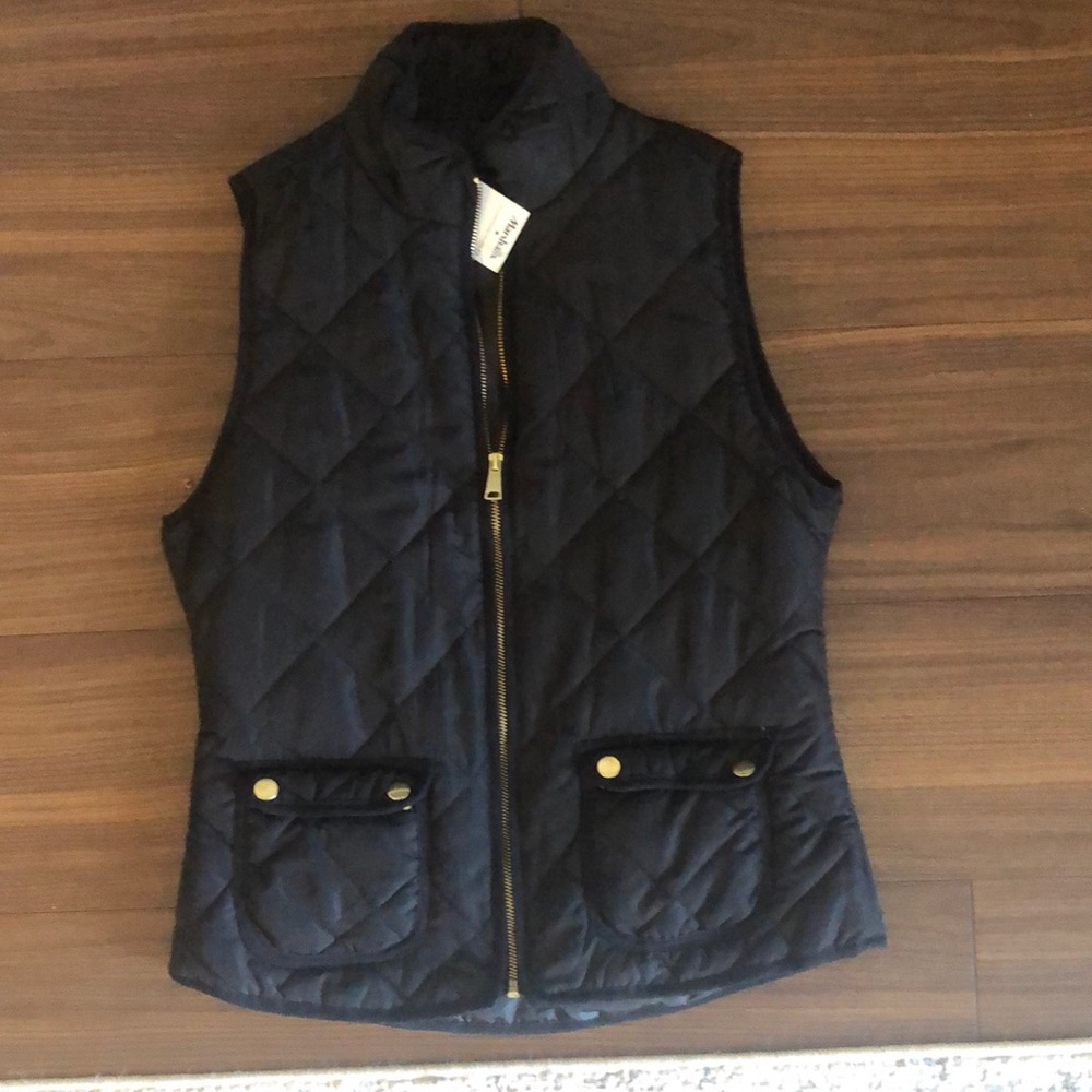 Love Tree Black Vest Size Small